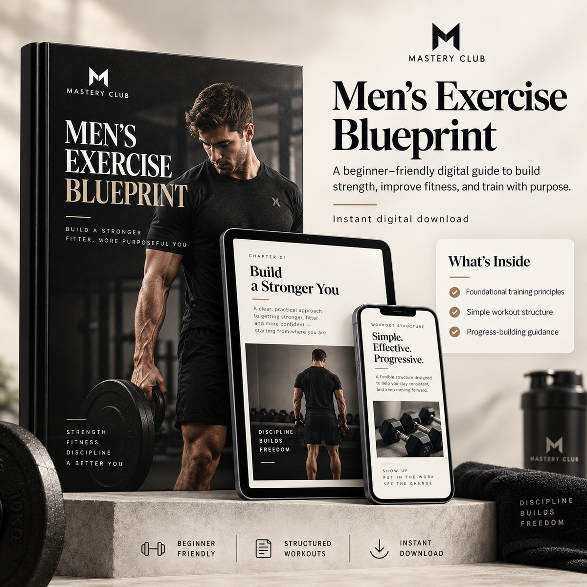 Mastery Club Men's Exercise Blueprint