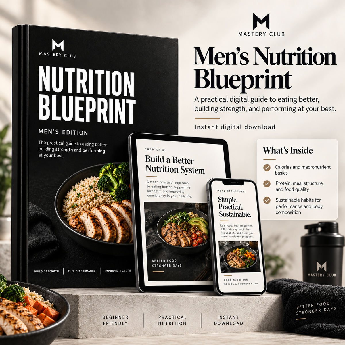 Mastery Club Men's Nutrition Blueprint